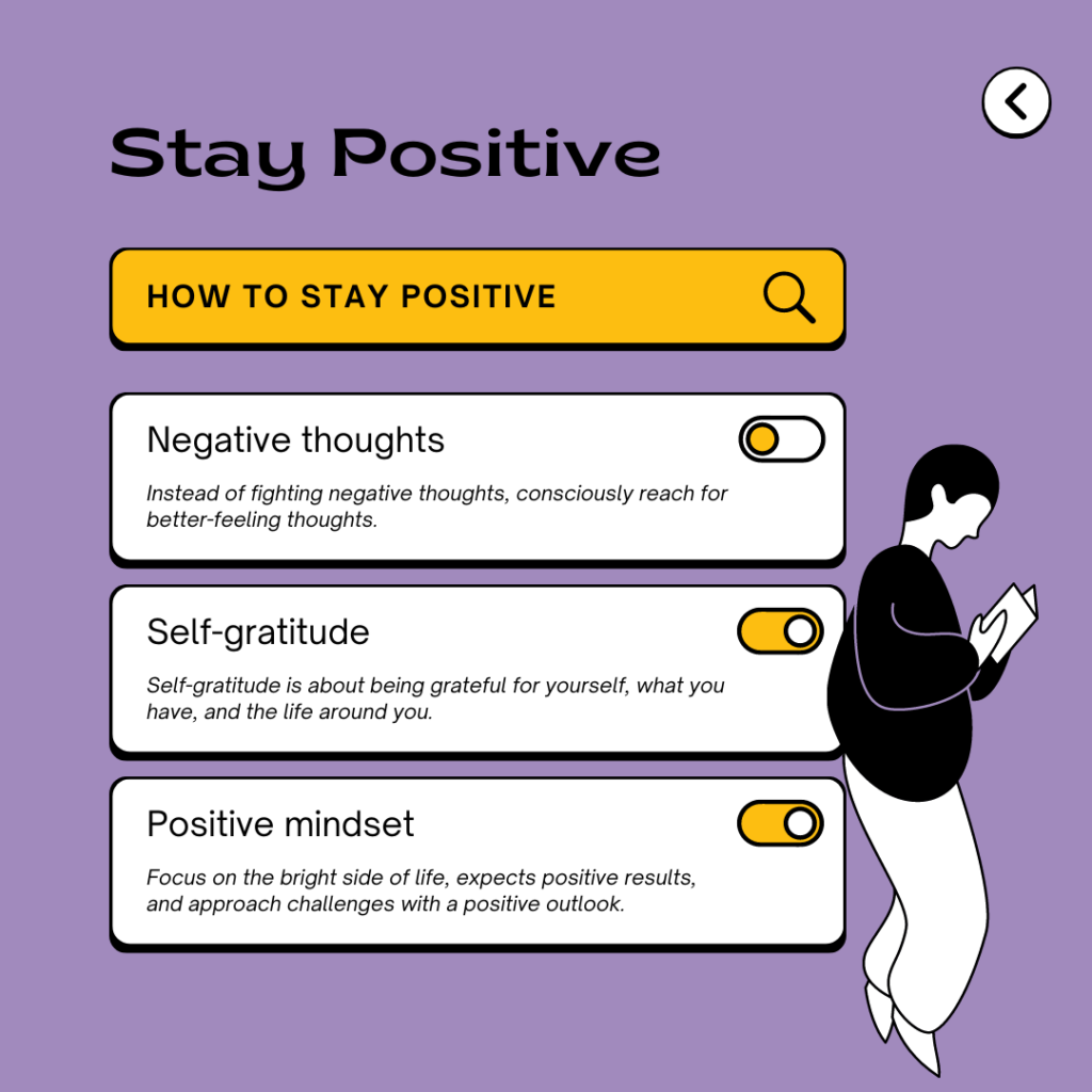 stay positive canva picture
